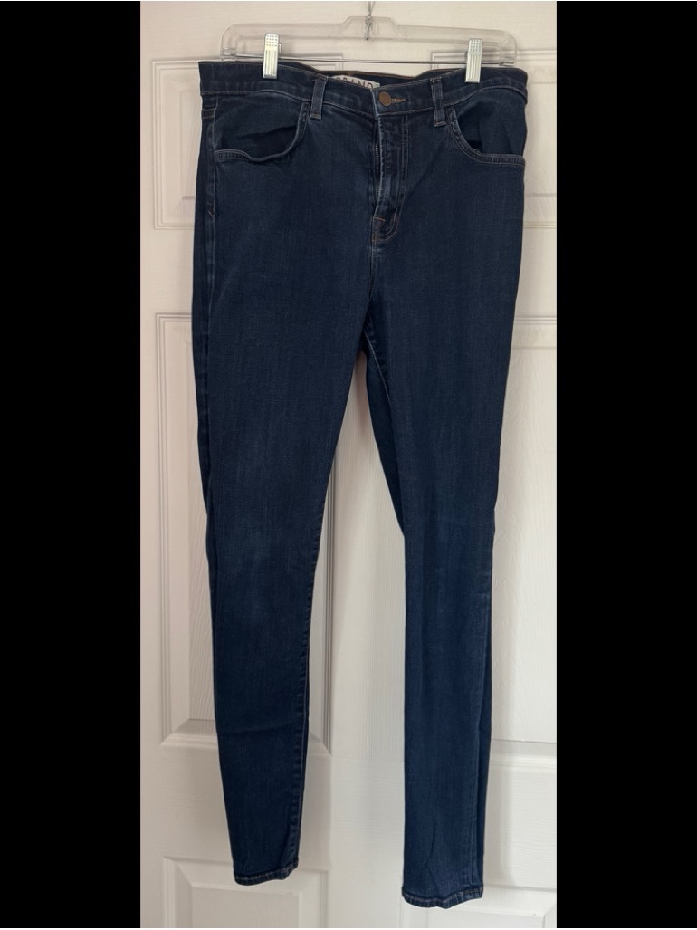 J Brand Dark Indigo Skinny Jeans